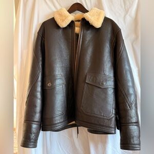 Willis and Geiger M-444 Flight Jacket. Mint Cond. Excellent Craftsmanship. Sz 42